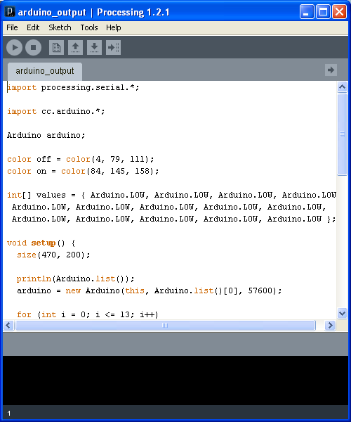 Processing IDE Processing IDE