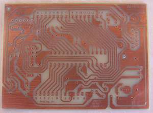 протравили плату протравили плату