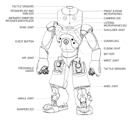 NAO - робот от Aldebaran Robotics NAO - робот от Aldebaran Robotics