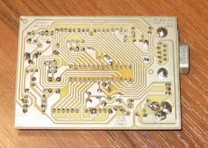 обратная сторона платы обратная сторона платы
