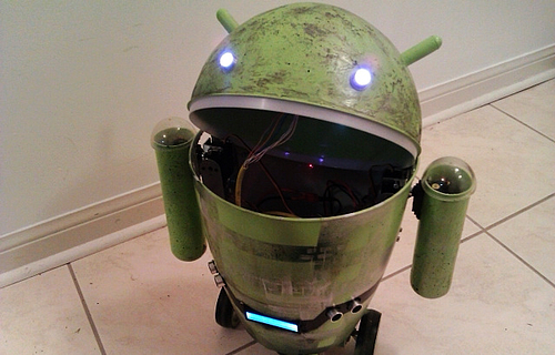  Android из бачка для мусора